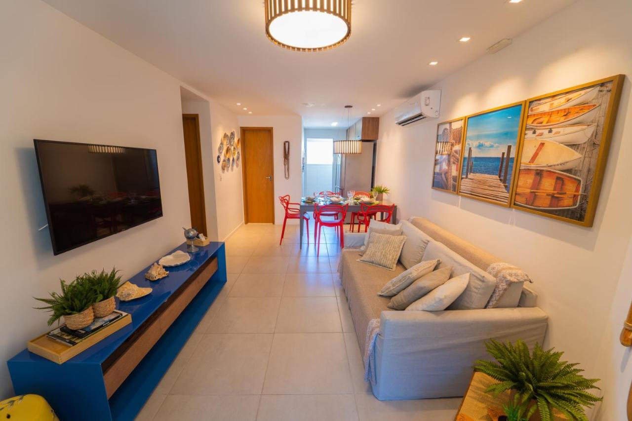 Apartamento Praia Guarajuba - Porto Smeralda Exteriör bild